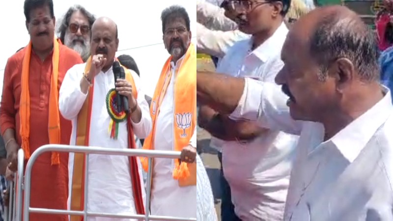ಬೆಲೆ ಏರಿಕೆ ಮಾಡಿದ್ದೀರಿ – ಸಿಎಂ ಪ್ರಚಾರದ ವೇಳೆ ರೊಚ್ಚಿಗೆದ್ದು ವ್ಯಕ್ತಿ ಕೂಗಾಟ