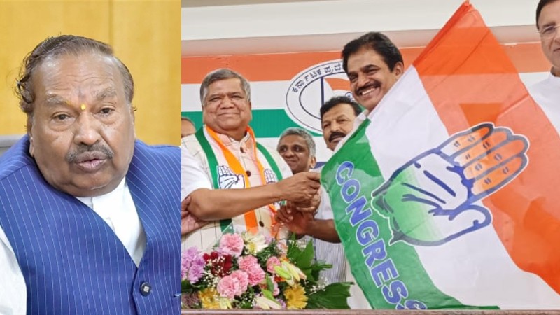 ಈದ್ಗಾ ಮೈದಾನದಲ್ಲಿ ತ್ರಿವರ್ಣ ಧ್ವಜ ಹಾರಿಸಲು ವಿರೋಧ ವ್ಯಕ್ತಪಡಿಸಿದ ಕಾಂಗ್ರೆಸ್ಸನ್ನು ಹೇಗೆ ಒಪ್ಪಿಕೊಂಡಿರಿ: ಶೆಟ್ಟರ್‌ಗೆ ಈಶ್ವರಪ್ಪ ಭಾವನಾತ್ಮಕ ಪತ್ರ
