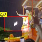 ಮೋದಿ ರೋಡ್ ಶೋ ವೇಳೆ ಹೂ ಜೊತೆ ಮೊಬೈಲ್ ಎಸೆದ ಅಭಿಮಾನಿ