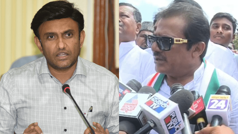 ಸುಧಾಕರ್ ಒಂದು ಕ್ಷೇತ್ರಕ್ಕೆ ಮಾತ್ರ ಸೀಮಿತವಾಗಿದ್ದಾರೆ: ಜಮೀರ್