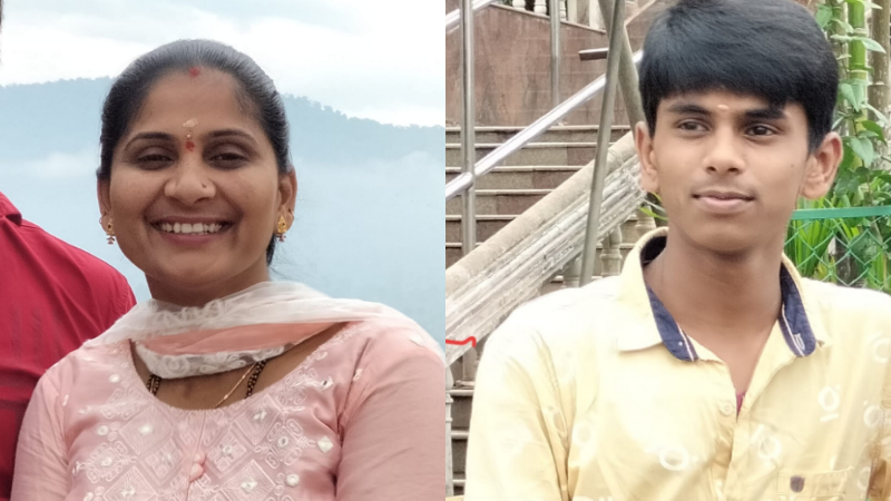 ಒಟ್ಟಿಗೆ ಎಸ್‍ಎಸ್‍ಎಲ್‍ಸಿ ಪಾಸ್ ಮಾಡಿದ ತಾಯಿ, ಮಗ!