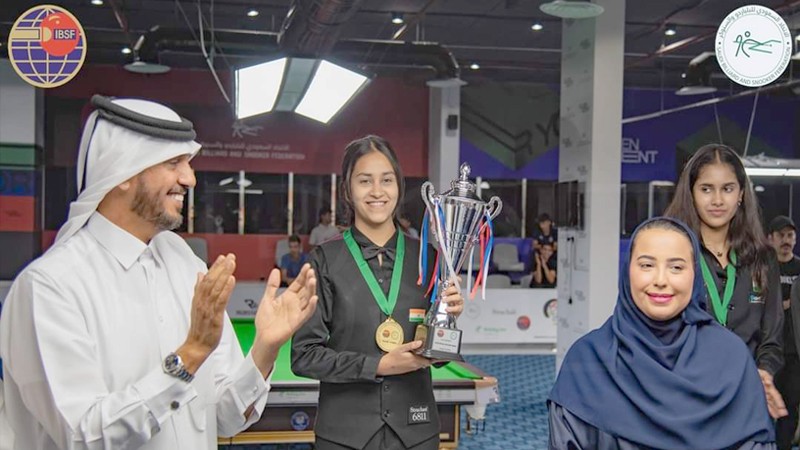 Snooker Championship 2023: ಸೌದಿ ಅರೇಬಿಯಾದಲ್ಲಿ ಚಿನ್ನ ಗೆದ್ದು ಕೋಲಾರದ ಯುವತಿ ಸಾಧನೆ!