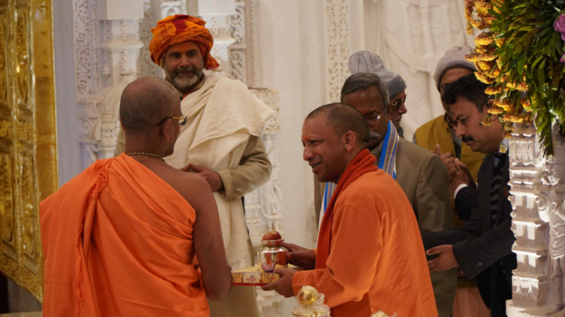 ಅಯೋಧ್ಯೆಯಲ್ಲಿ ವಿಶೇಷ ಮಂಡಲೋತ್ಸವ- ಸಿಎಂ ಯೋಗಿ ಭಾಗಿ