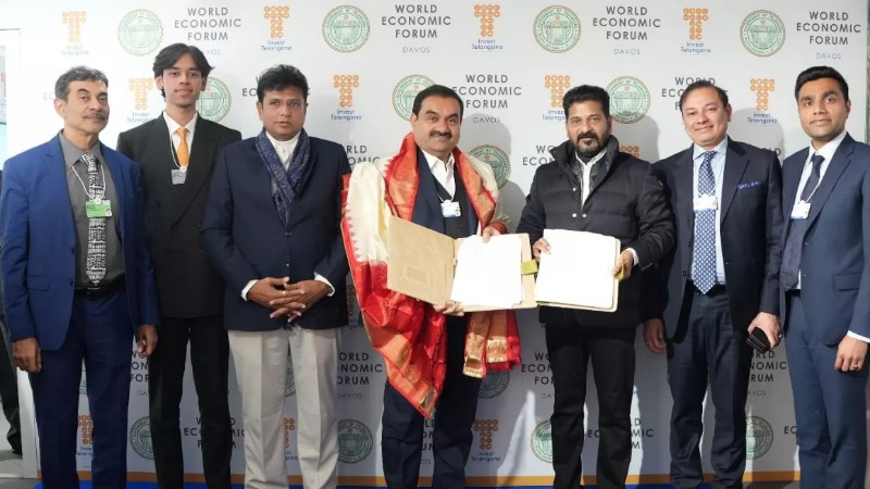 ತೆಲಂಗಾಣದಲ್ಲಿ 12,400 ಕೋಟಿ ಹೂಡಿಕೆ: ಅದಾನಿ ಗ್ರೂಪ್‌ ಘೋಷಣೆ