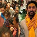ಅಯೋಧ್ಯೆಯಲ್ಲಿ ‘ಜೈ ಶ್ರೀರಾಮ್‌’ ಎಂದ ಶಿಲ್ಪಿ ಅರುಣ್‌ ಯೋಗಿರಾಜ್‌ ಕುಟುಂಬ