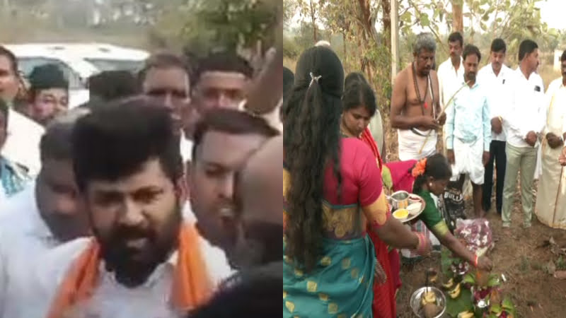 ರಾಮಮಂದಿರ ನಿರ್ಮಾಣಕ್ಕೆ ಭೂಮಿಪೂಜೆಗೆ ತೆರಳಿದ್ದ ಪ್ರತಾಪ್ ಸಿಂಹಗೆ ಘೇರಾವ್