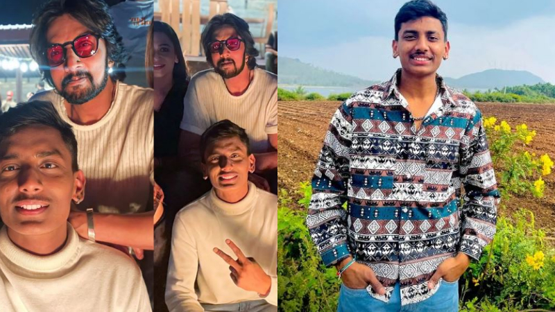 ಕಿಚ್ಚನ ಜೊತೆ ಫೋಟೋ ಕ್ಲಿಕ್ಕಿಸಿಕೊಂಡ ರಕ್ಷಕ್‌ ಬುಲೆಟ್‌