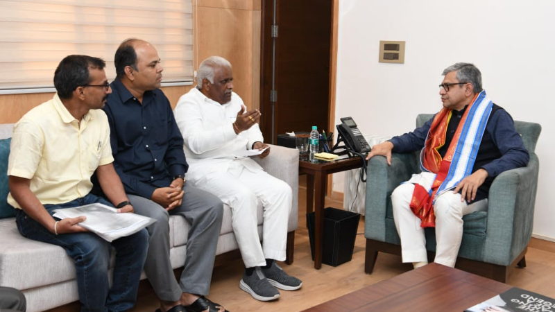 ವಿದ್ಯುದ್ದೀಕರಣ ಮುಗಿದ ತಕ್ಷಣ ಬೆಳಗಾವಿ-ಪುಣೆ ನಡುವೆ ವಂದೇ ಭಾರತ್ ರೈಲು: ಈರಣ್ಣ ಕಡಾಡಿ