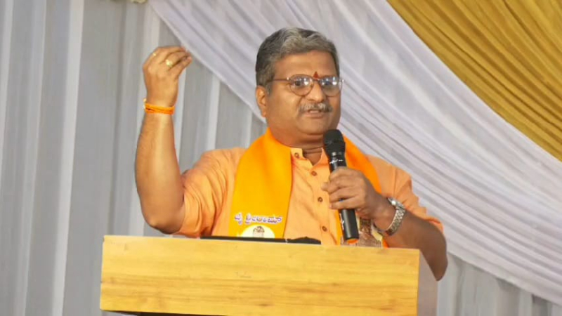 ಕಾಂಗ್ರೆಸ್‍ಗೆ ಮತ ಹಾಕಿದ್ರೆ ಭಯೋತ್ಪಾದಕರಿಗೆ, ಭ್ರಷ್ಟಾಚಾರಕ್ಕೆ ಮತ ಹಾಕಿದಂತೆ: ಶ್ರೀರಾಮಸೇನೆ ರಾಜ್ಯಾಧ್ಯಕ್ಷ
