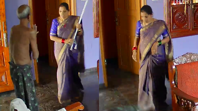 ವೃದ್ಧಮಾವನಿಗೆ ಮನಸೋ ಇಚ್ಛೆ ಥಳಿಸಿದ KEB ಅಧಿಕಾರಿಯಾಗಿರೋ ಸೊಸೆ