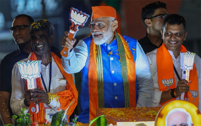 ಮಂಗಳೂರು ಜನತೆಗೆ ಕೃತಜ್ಞತೆ ಸಲ್ಲಿಸಿದ ಪ್ರಧಾನಿ ಮೋದಿ