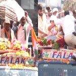 ಸೊಂಟದಲ್ಲಿ ಗನ್ ಇಟ್ಟುಕೊಂಡು ಸಿಎಂಗೆ ಹಾರ ಹಾಕಿದ ವ್ಯಕ್ತಿ – ಪ್ರಚಾರದ ವೇಳೆ ಭದ್ರತಾ ವೈಫಲ್ಯ?