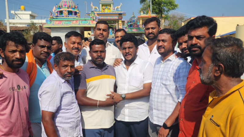 ಮೈತ್ರಿಗೆ ಬಿಗ್ ಶಾಕ್ – ಪ್ರೀತಂಗೌಡ ಆಪ್ತರಿಂದ `ಕೈ’ ಅಭ್ಯರ್ಥಿಗೆ ಬೆಂಬಲ
