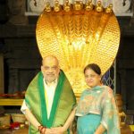 ಪತ್ನಿ ಜೊತೆಗೆ ತಿರುಪತಿಗೆ ತೆರಳಿ ಪ್ರಾರ್ಥನೆ ಸಲ್ಲಿಸಿದ ಅಮಿತ್‌ ಶಾ