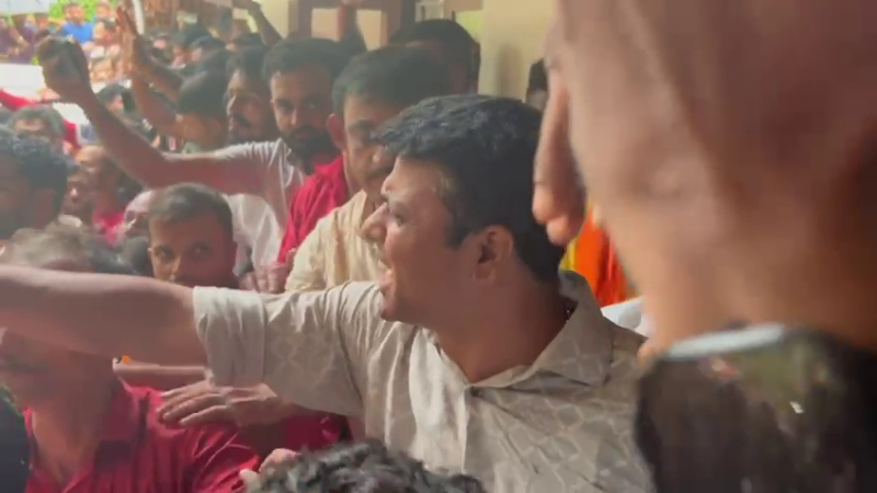 ಹರೀಶ್‌ ಪೂಂಜಾ ಬಂಧನಕ್ಕೆ ಮುಂದಾದ ಪೊಲೀಸರು – ಬೆಳ್ತಂಗಡಿಯಲ್ಲಿ ಹೈಡ್ರಾಮಾ