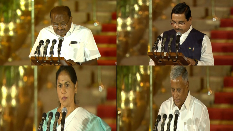 Modi cabinet: ಕರ್ನಾಟಕದ ನಾಲ್ವರು ಸಚಿವರಿಗೆ ಬಂಪರ್‌ – ಯಾರಿಗೆ ಯಾವ ಖಾತೆ?