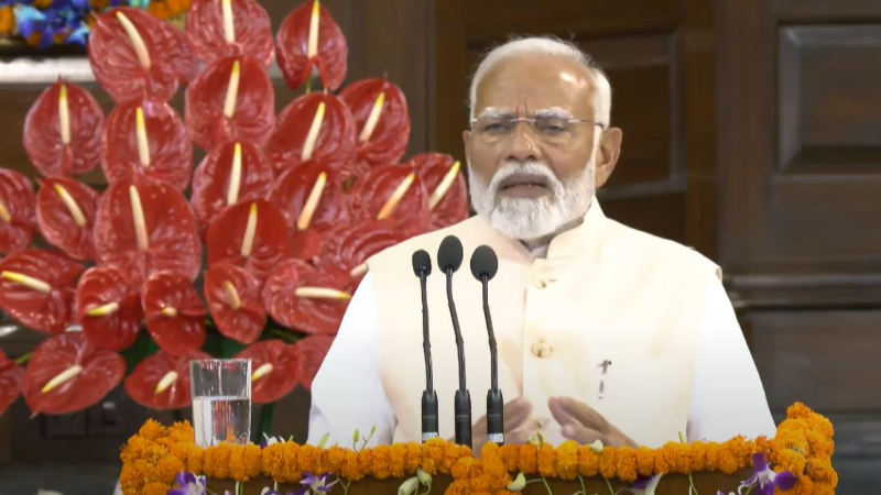 ಇವಿಎಂ ಸತ್ತಿದ್ಯಾ ಅಥವಾ ಬದುಕಿದ್ಯಾ? – ವಿಪಕ್ಷ ನಾಯಕರನ್ನ ಲೇವಡಿ ಮಾಡಿದ ಮೋದಿ