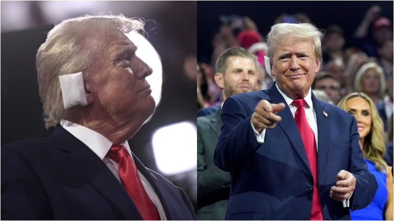 Trump Assassination Attempt | 48 ಗಂಟೆಯ ನಂತರ ಸಾರ್ವಜನಿಕವಾಗಿ ಕಾಣಿಸಿಕೊಂಡ ಟ್ರಂಪ್‌