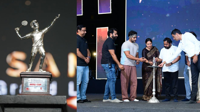ಅಪ್ಪು ಕಪ್ ಸೀಸನ್ 2: ಟ್ರೋಫಿ ಅನಾವರಣ ಮಾಡಿದ ಅಶ್ವಿನಿ ಪುನೀತ್‌ ರಾಜ್‌ಕುಮಾರ್