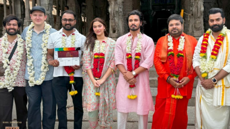 ಹಂಪಿ ವಿರೂಪಾಕ್ಷ ಸನ್ನಿಧಿಯಲ್ಲಿ ಸೆಟ್ಟೇರಿತು ರಾಮ್ ಚರಣ್ ನಿರ್ಮಾಣದ ‘ದಿ ಇಂಡಿಯಾ ಹೌಸ್’ ಸಿನಿಮಾ