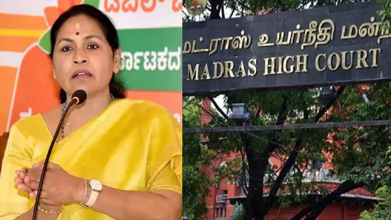 ರಾಮೇಶ್ವರಂ ಕೆಫೆ ಸ್ಫೋಟ ಪ್ರಕರಣ – ಸಚಿವೆ ಶೋಭಾ ಕರಂದ್ಲಾಜೆಗೆ ಮದ್ರಾಸ್ ಹೈಕೋರ್ಟ್ ತರಾಟೆ