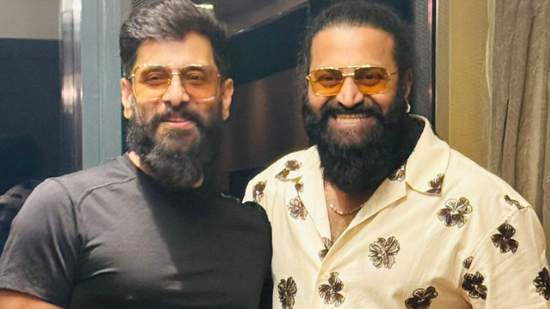 ನಾನು ಭೂಮಿಯ ಮೇಲಿನ ಅದೃಷ್ಟ ವ್ಯಕ್ತಿ: ವಿಕ್ರಮ್ ಭೇಟಿಯಾದ ಡಿವೈನ್ ಸ್ಟಾರ್