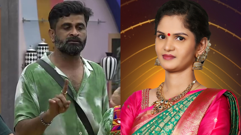ದೊಡ್ಮನೆ ಧಗ ಧಗ- ಉಗ್ರಂ ಮಂಜು, ಚೈತ್ರಾ ನಡುವೆ ಕಿರಿಕ್