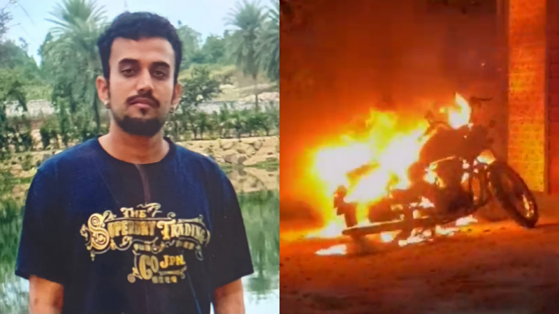 ಪಿಜಿ ಮುಂದೆ ನಿಲ್ಲಿಸಿದ್ದ ಬೈಕ್‌ಗೆ ಬೆಂಕಿ ಹಚ್ಚಿದ್ದ ಆರೋಪಿ ಅರೆಸ್ಟ್