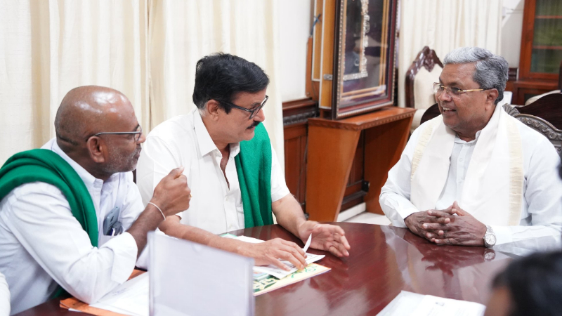 ಭೂ ಸುಧಾರಣೆ ತಿದ್ದುಪಡಿ ಕಾಯ್ದೆ ರಾಜ್ಯದಲ್ಲಿ ರದ್ದು ಮಾಡಿ- ಸಿಎಂಗೆ ಕುರುಬೂರು ಶಾಂತಕುಮಾರ್ ಮನವಿ