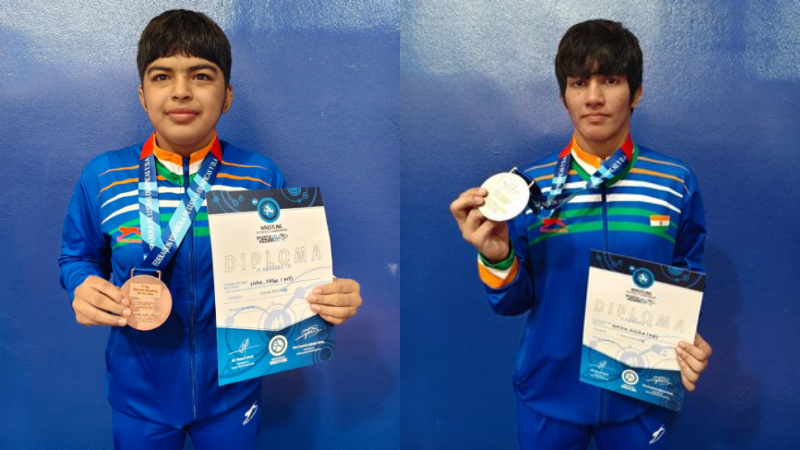 U-20 World Wrestling Championships – ಭಾರತಕ್ಕೆ 2 ಪದಕ; ನಿಕಿತಾಗೆ ಬೆಳ್ಳಿ, ನೇಹಾಗೆ ಕಂಚು!