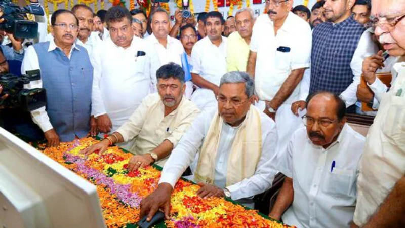 ಎತ್ತಿನಹೊಳೆ ಯೋಜನೆಯ ಮೊದಲ ಹಂತಕ್ಕೆ ಸಿಎಂ ಸಿದ್ದರಾಮಯ್ಯ ಚಾಲನೆ