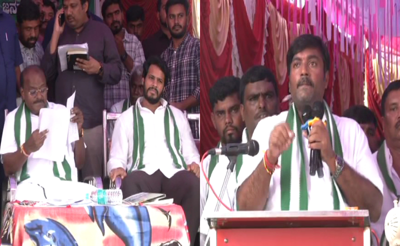 ನಿಖಿಲ್ ಕುಮಾರಸ್ವಾಮಿ ಅವರನ್ನ ಗೆಲ್ಲಿಸಿಕೊಂಡು ಬರೋಣ: ಜೆಡಿಎಸ್ ಕಾರ್ಯಕರ್ತ ಜಯಮುತ್ತು