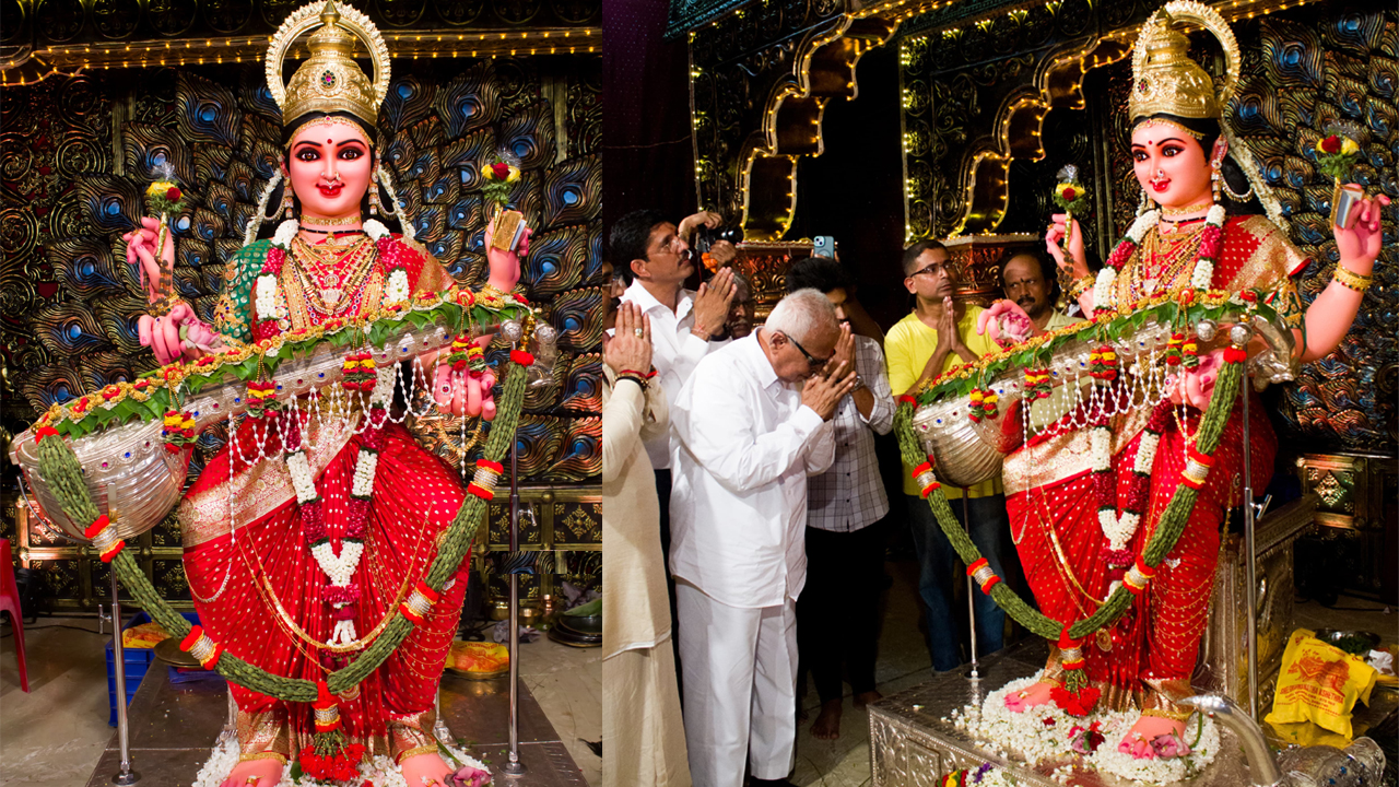 ಮಂಗಳೂರು ದಸರಾಕ್ಕೆ ಅದ್ಧೂರಿ ಚಾಲನೆ – ಕುದ್ರೋಳಿ ಶ್ರೀಗೋಕರ್ಣನಾಥ ಕ್ಷೇತ್ರದಲ್ಲಿ ನವದುರ್ಗೆ ಸಹಿತ ಶಾರದಾ ಮಾತೆ ಪ್ರತಿಷ್ಠಾಪನೆ