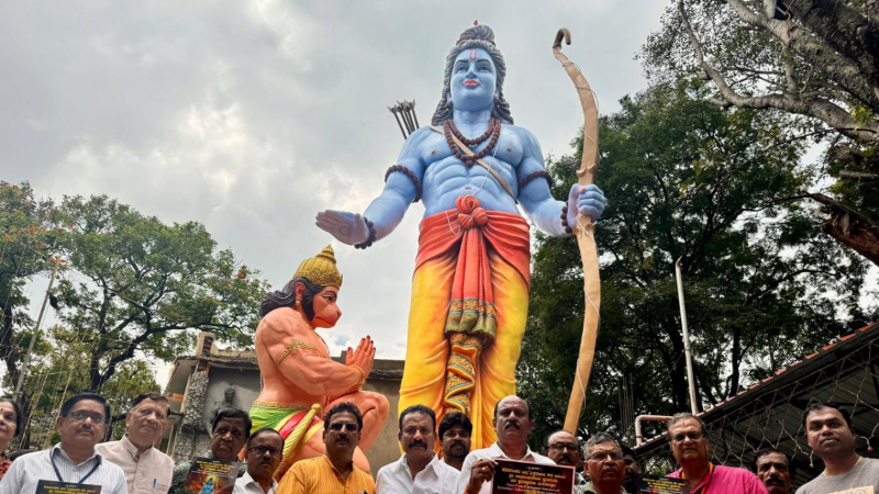 ಅ.22ಕ್ಕೆ ರಾಜ್ಯದ ಅತಿ ಎತ್ತರದ ಶ್ರೀರಾಮಾಂಜನೇಯ ಮೂರ್ತಿ ಲೋಕಾರ್ಪಣೆ