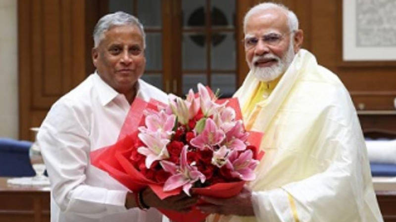 ತುಮಕೂರು ರೈಲ್ವೆ ನಿಲ್ದಾಣಕ್ಕೆ ಸಿದ್ದಗಂಗಾ ಶ್ರೀಗಳ ಹೆಸರಿಡುವಂತೆ ಪ್ರಧಾನಿಗೆ ಸೋಮಣ್ಣ ಮನವಿ