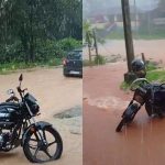 ದಕ್ಷಿಣ ಕನ್ನಡ ಜಿಲ್ಲೆಯ ಹಲವೆಡೆ ಮಳೆ ಅಬ್ಬರ – ಮಕ್ಕಳು, ವಾಹನ ಸವಾರರು ಪರದಾಟ