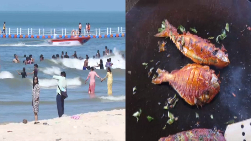 New Year 2025: ಮಲ್ಪೆ ಬೀಚ್‌ನಲ್ಲಿ ಪ್ರವಾಸಿಗರ ಜಾತ್ರೆ – ಮಸಾಲೆ ಹಚ್ಚಿಕೊಂಡು ಕಾಯುತ್ತಿರುವ ತಾಜಾ ಮೀನು