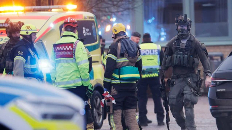 Sweden shooting | ಶಾಲಾ ಆವರಣದಲ್ಲಿ ದುಷ್ಕರ್ಮಿಯಿಂದ ಗುಂಡಿನ ದಾಳಿ – 10 ಮಂದಿ ಸಾವು