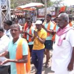 ಹೋಳಿ ಹುಣ್ಣಿಮೆ –   ಶ್ರೀಶೈಲಕ್ಕೆ ಪಾದಯಾತ್ರೆಯ ಮೂಲಕ ತೆರಳುತ್ತಿದ್ದಾರೆ ಭಕ್ತರು