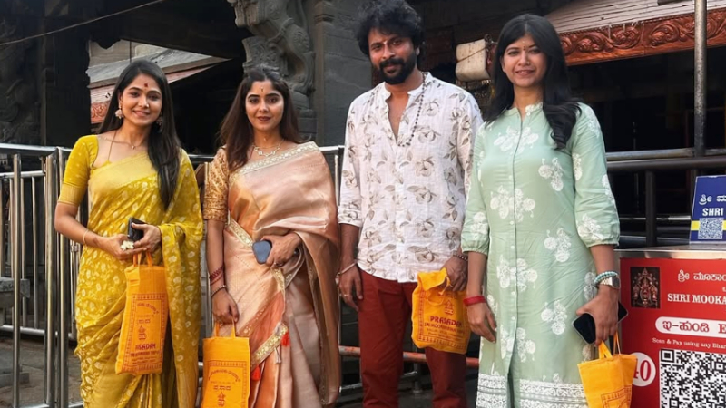 ಕೊಲ್ಲೂರು ಮೂಕಾಂಬಿಕೆ ದರ್ಶನ ಪಡೆದ ‘ಬಿಗ್ ಬಾಸ್’ ಸ್ಪರ್ಧಿಗಳು