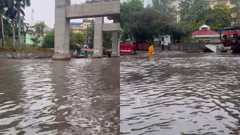 ಒಂದೇ ಮಳೆಗೆ ಬೆಂಗಳೂರಿನ ಹಲವೆಡೆ ಅವಾಂತರ – ಎಲ್ಲೆಲ್ಲಿ ಎಷ್ಟು ಮಳೆ?