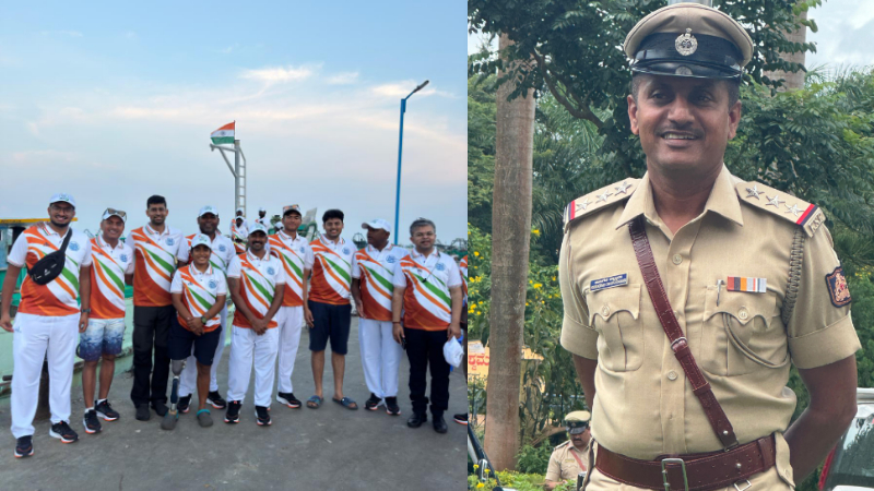 ಹಿಂದೂ ಮಹಾಸಾಗರ, ಬಂಗಾಳಕೊಲ್ಲಿ ಸಮುದ್ರದಲ್ಲಿ 28 ಕಿ.ಮೀ ಈಜಿ ಹುಬ್ಬಳ್ಳಿ ಇನ್ಸ್ಪೆಕ್ಟರ್ ಸಾಧನೆ