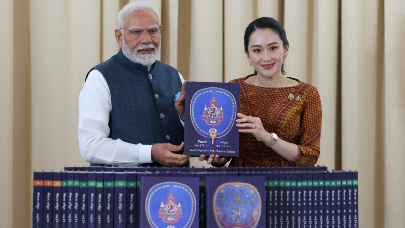 ಥೈಲ್ಯಾಂಡ್‌ನಲ್ಲಿ ಮೋದಿಗೆ ಭವ್ಯ ಸ್ವಾಗತ – ಉನ್ನತ ಮಟ್ಟದ ಸಭೆಯಲ್ಲಿ ಪ್ರಧಾನಿ ಭಾಗಿ
