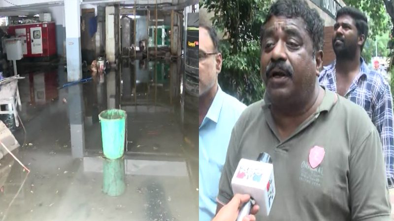 ಬೆಂಗಳೂರು ರಣಮಳೆಗೆ ಮುಳುಗಿದ `ಬೆಳ್ಳುಳ್ಳಿ ಕಬಾಬ್’ ಹೋಟೆಲ್