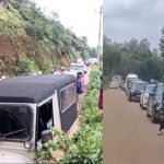 ದತ್ತಪೀಠ ಮಾರ್ಗದಲ್ಲಿ ಕಾರು, ಜೀಪ್ ಡಿಕ್ಕಿ – ಕಿಲೋಮೀಟರ್‌ಗಟ್ಟಲೇ ಟ್ರಾಫಿಕ್ ಜಾಮ್!