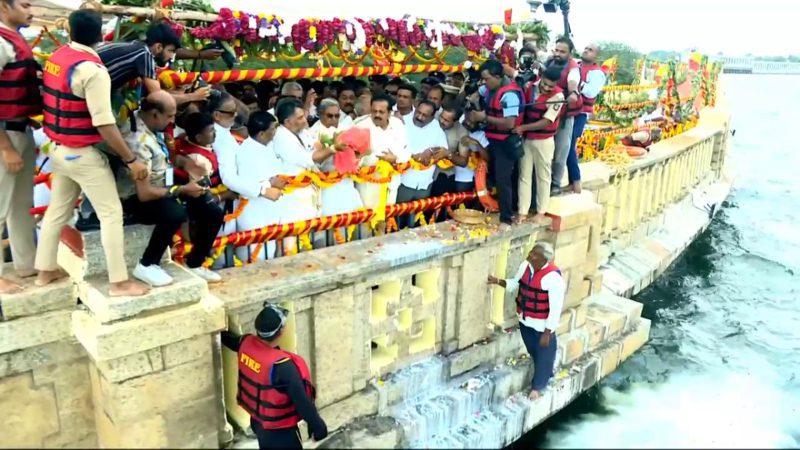 ಕೆಆರ್‌ಎಸ್‌ಗೆ ಬಾಗಿನ ಅರ್ಪಿಸಿ ದಾಖಲೆ ಬರೆದ ಸಿದ್ದರಾಮಯ್ಯ