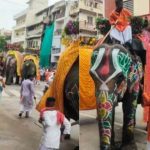 ಜಗನ್ನಾಥ ರಥಯಾತ್ರೆ ಮೆರವಣಿಗೆಯಲ್ಲಿ ಭಯಗೊಂಡು ದಿಕ್ಕಾಪಾಲಾಗಿ ಓಡಿದ ಆನೆಗಳು – ಬೆಚ್ಚಿಬಿದ್ದ ಭಕ್ತರು