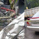 ಮಡಿಕೇರಿ | ಲಾರಿ, ಕಾರಿನ ನಡುವೆ ಭೀಕರ ಅಪಘಾತ – ಇಬ್ಬರು ಸಾವು, ಮತ್ತಿಬ್ಬರ ಸ್ಥಿತಿ ಗಂಭೀರ