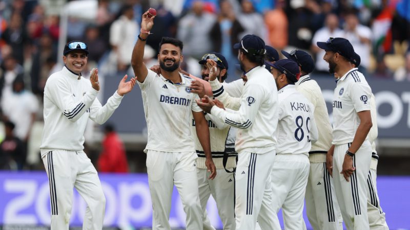 ಆಕಾಶ್‌ ದೀಪ್‌ ಬೆಂಕಿ ಬೌಲಿಂಗ್- ಭಾರತಕ್ಕೆ 336 ರನ್‌ಗಳ ಭರ್ಜರಿ ಜಯ