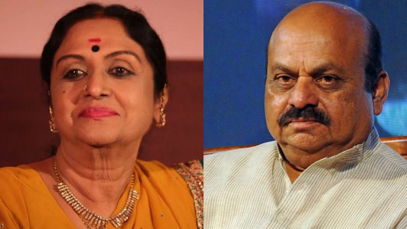 ಬಿ.ಸರೋಜಾದೇವಿ ಕಿತ್ತೂರು ರಾಣಿ ಚೆನ್ನಮ್ಮನ ಪಾತ್ರಕ್ಕೆ ನೈಜತೆ ತಂದಿದ್ದರು: ಬೊಮ್ಮಾಯಿ